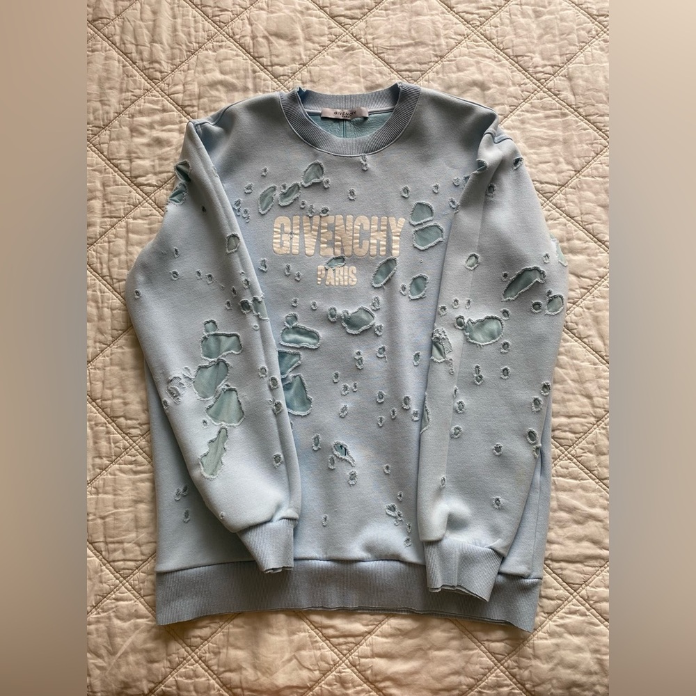 Givenchy Unisex Distressed Sweater